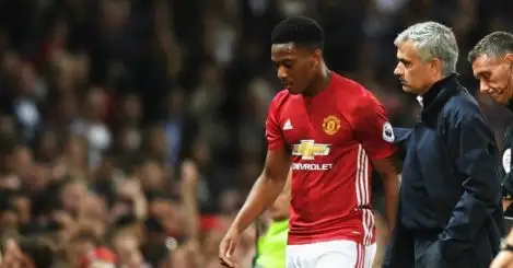 Anthony Martial’s form a disappointment, Mourinho admits