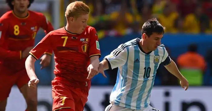 Kevin De Bruyne: 'Among the best players in the world'
