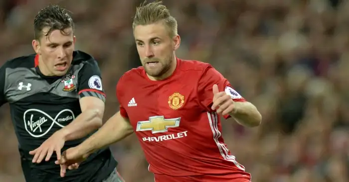 Luke Shaw: Defender called out by Jose Mourinho