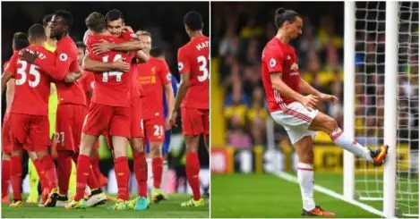 Power Rankings: Liverpool rise to third; Manchester United sinking