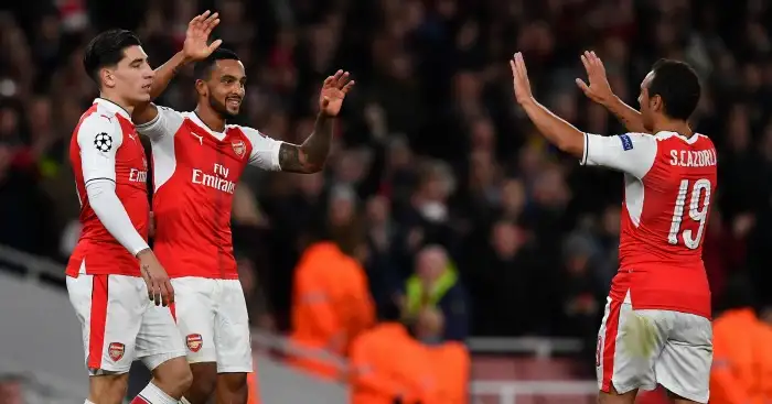 Arsenal quartet to miss Champions League trip to Ludogorets