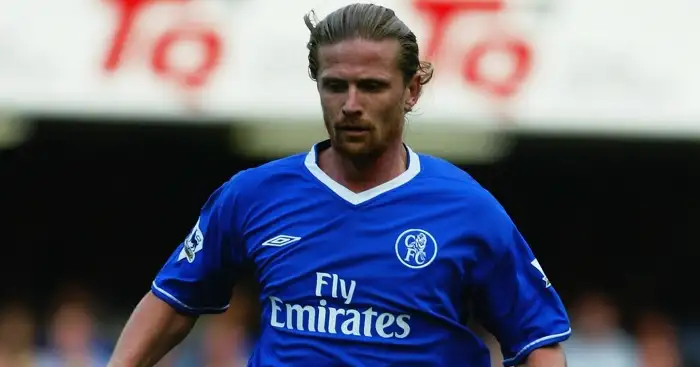 Emmanuel Petit: Signed for Chelsea after a year with Barcelona