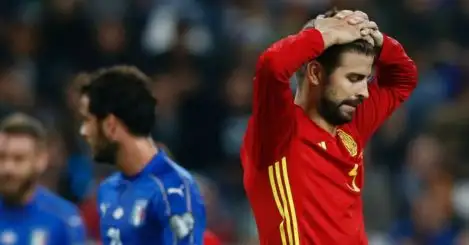 Pique to retire from Spain duty, hits out a sections of support