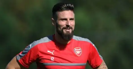 Giroud should be one of the first names on Arsenal’s team sheet