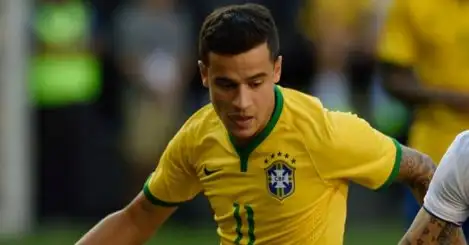 Brazil’s Coutinho claim could force Liverpool into Man Utd re-think
