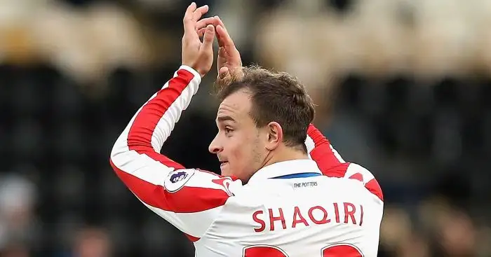 Xherdan Shaqiri: Applauds Stoke fans