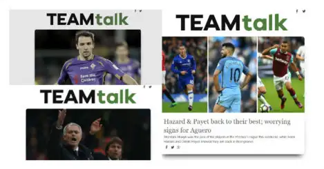 Get the TEAMtalk newsletter straight into your inbox