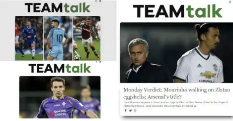 Subscribe to the TEAMtalk newsletter and don’t miss a kick