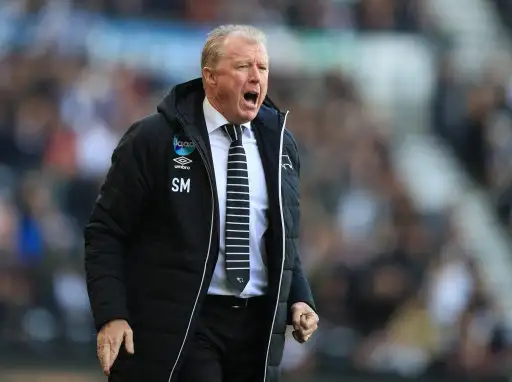 Steve McClaren happy with the progress being made at Derby