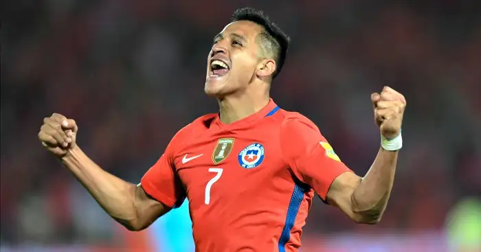 Alexis Sanchez: On the scoresheet for his country on Tuesday