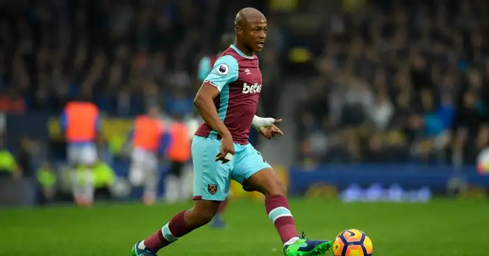 Andre Ayew: Forward starts for West Ham