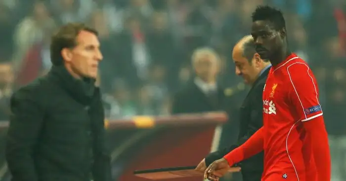 Brendan Rodgers: Did not see eye to eye with Mario Balotelli