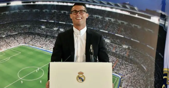 Cristiano Ronaldo: At contract confirmation