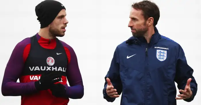 Southgate reveals which Liverpool star sets the standard for England