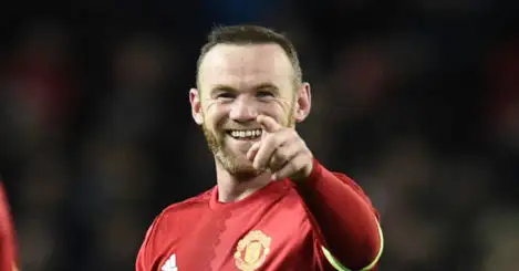 Rooney takes swipe at media as he closes in on United record