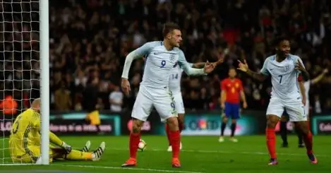 England blow two-goal lead late on to draw with Spain