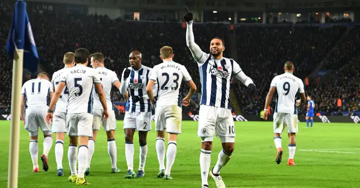 Phillips bags winner as West Brom stun champions Leicester