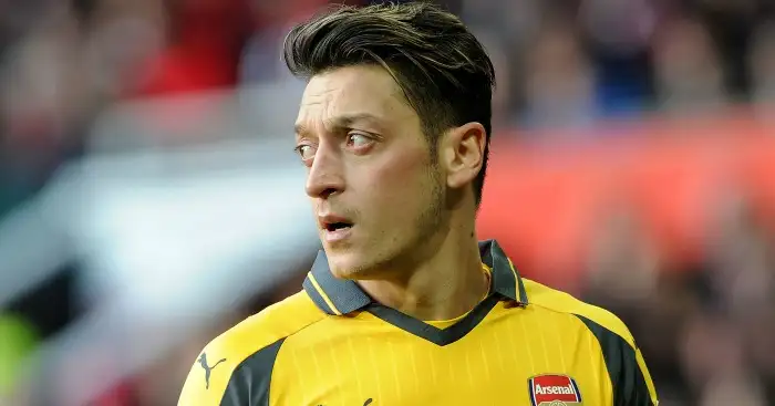 Mesut Ozil: Went missing at Old Trafford