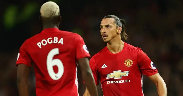 Paul Pogba and Zlatan Ibrahimovic: Firing for United