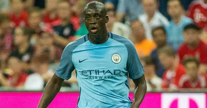 Yaya Toure: Angered at Referee gaffe