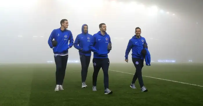 Brighton v Cardiff postponed due to heavy fog