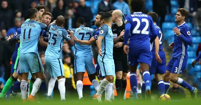 Gary Cahill and David Luiz revel in Chelsea victory