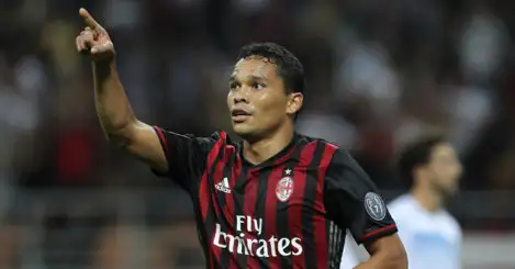 Agent: Bacca not interested in Arsenal or West Ham switch