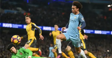Sterling strike completes turnaround as City top Arsenal