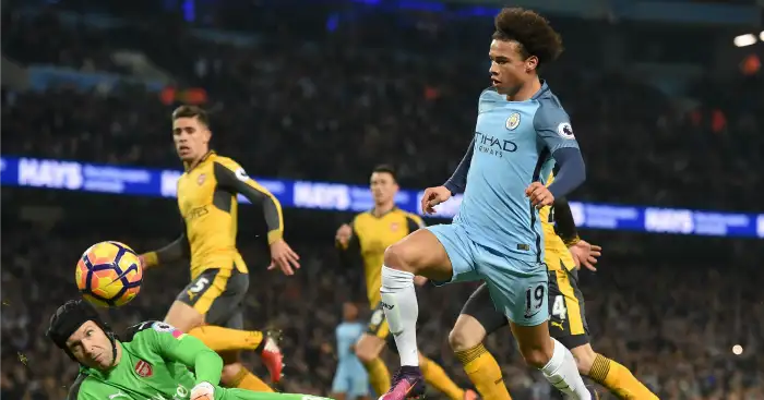 Sterling strike completes turnaround as City top Arsenal