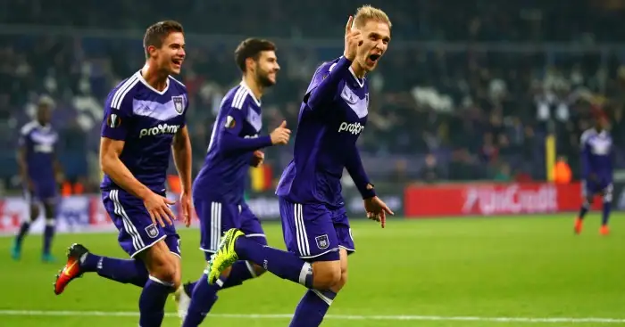 Anderlecht striker’s agent responds to Liverpool, West Ham links