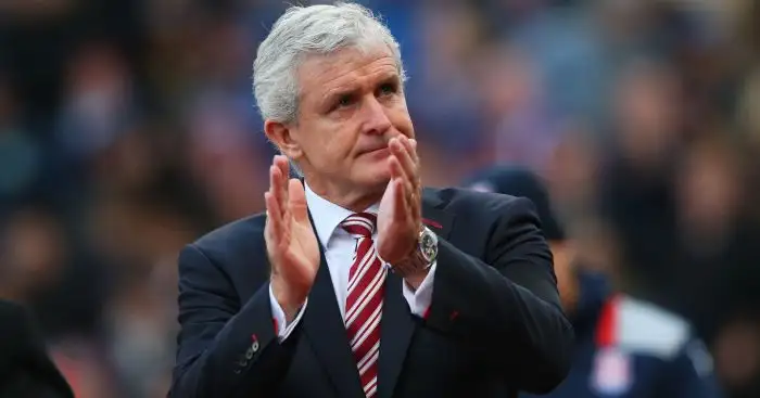 Hughes thanks Stoke board for sticking by him after WBA win