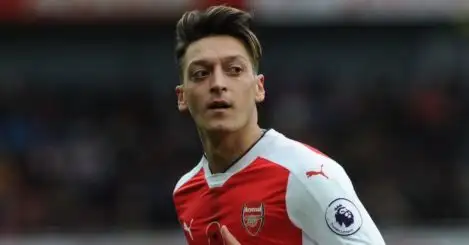 Mesut Ozil was in Barcelona’s sights as part of possible swap deal