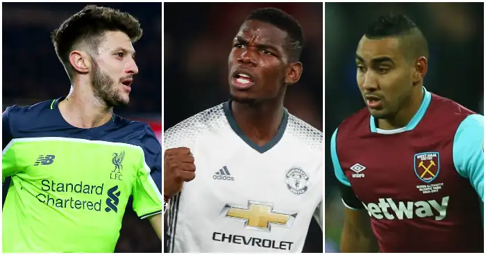 Impressive Pogba tops midweek stats; Lallana, Payet catch eye