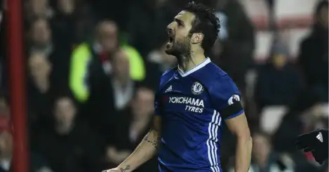 Conte: ‘Fabregas is a genuis, he’s Chelsea’s Pirlo’