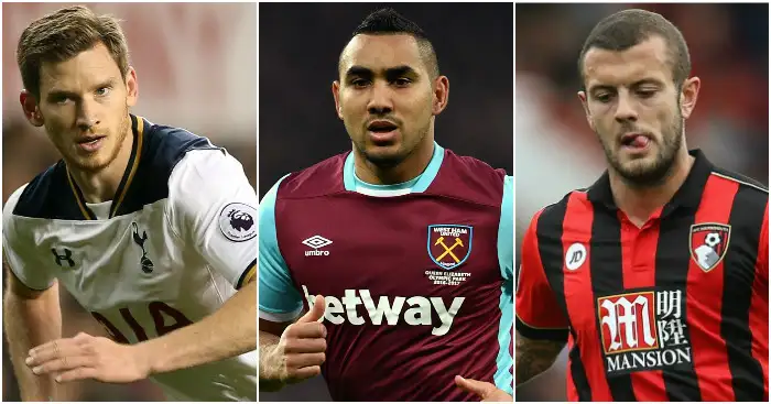 Vertonghen, payet & Wilshere: Impressive stats this week