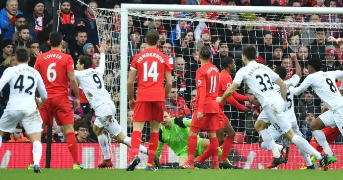 Liverpool v Swansea ratings: Klavan & Lovren dire; Carroll great