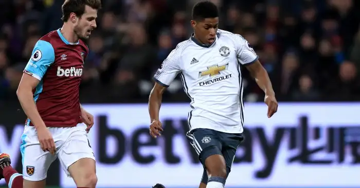 Player ratings: Rashford rattles Hammers, Payet anonymous
