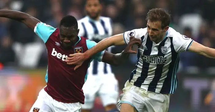 Craig Dawson: In action against West Ham