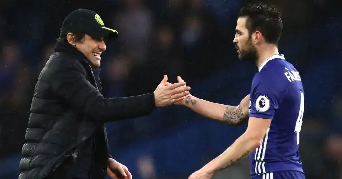 Chelsea boss Conte outlines Cesc Fabregas improvements