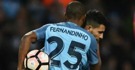 Aguero double helps City hammer Huddersfield after early scare