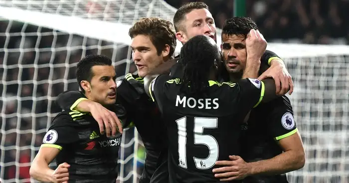 Chelsea: Celebrate Diego Costa's goal