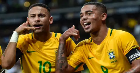 Dani Alves compares Man City’s Gabriel Jesus to Brazil legend