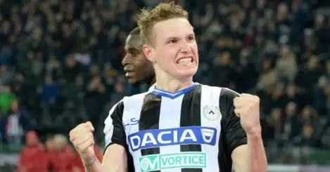 Agent hints Arsenal are leading charge for Udinese midfielder