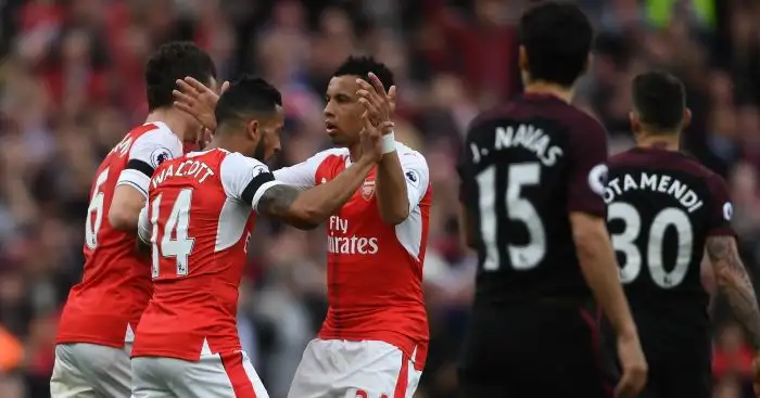 Theo Walcott: Was on target on the win over West Ham