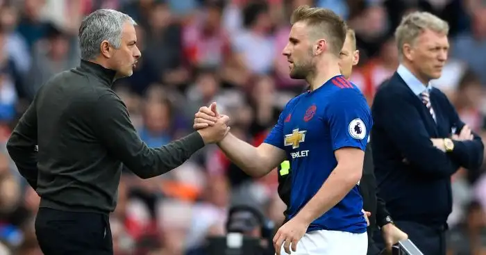 Luke Shaw: Came under fire from Jose Mourinho