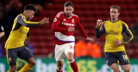 Boro v Arsenal ratings: Shirts wasted on woeful Gunners duo