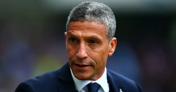 Brighton boss Chris Hughton