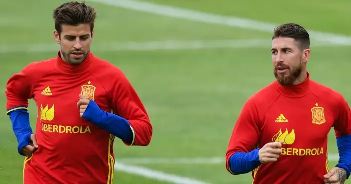 Ramos hits back at Pique over Barcelona man’s Ronaldo tweet