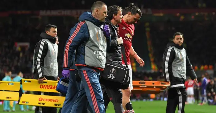 Zlatan Ibrahimovic: Out for the rest of the season