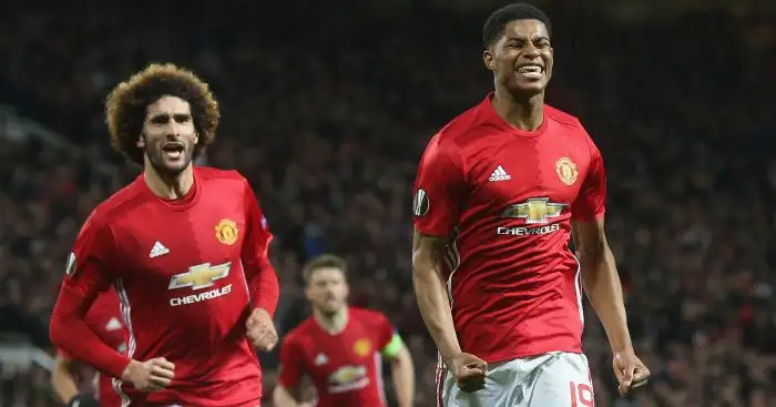 Zlatan injured as Man United reach Europa League semis